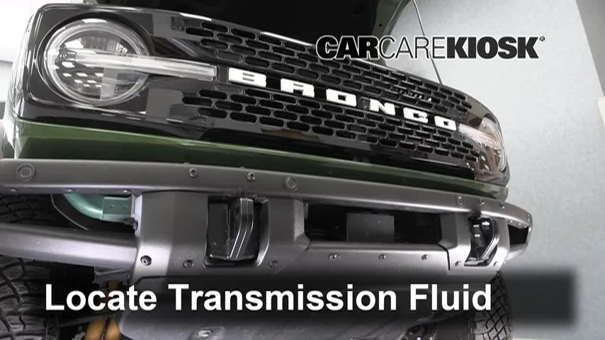 2022 Ford Bronco Black Diamond 2.7L V6 Turbo Líquido de transmisión